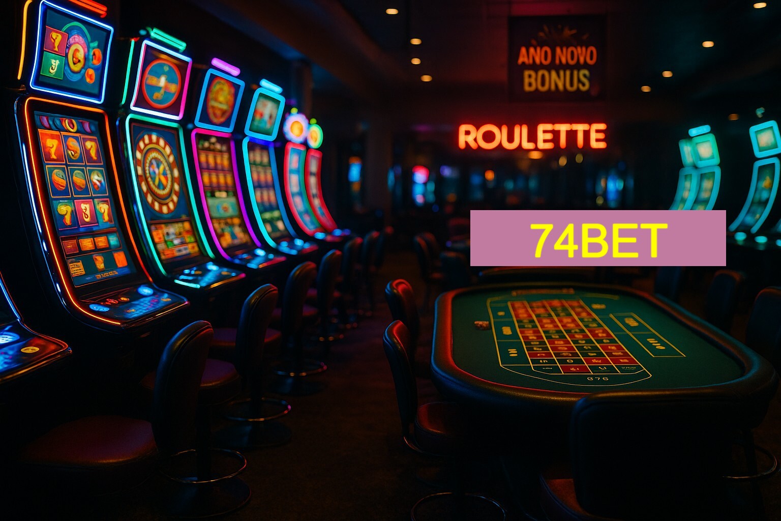 Jogos emocionantes no 74BET